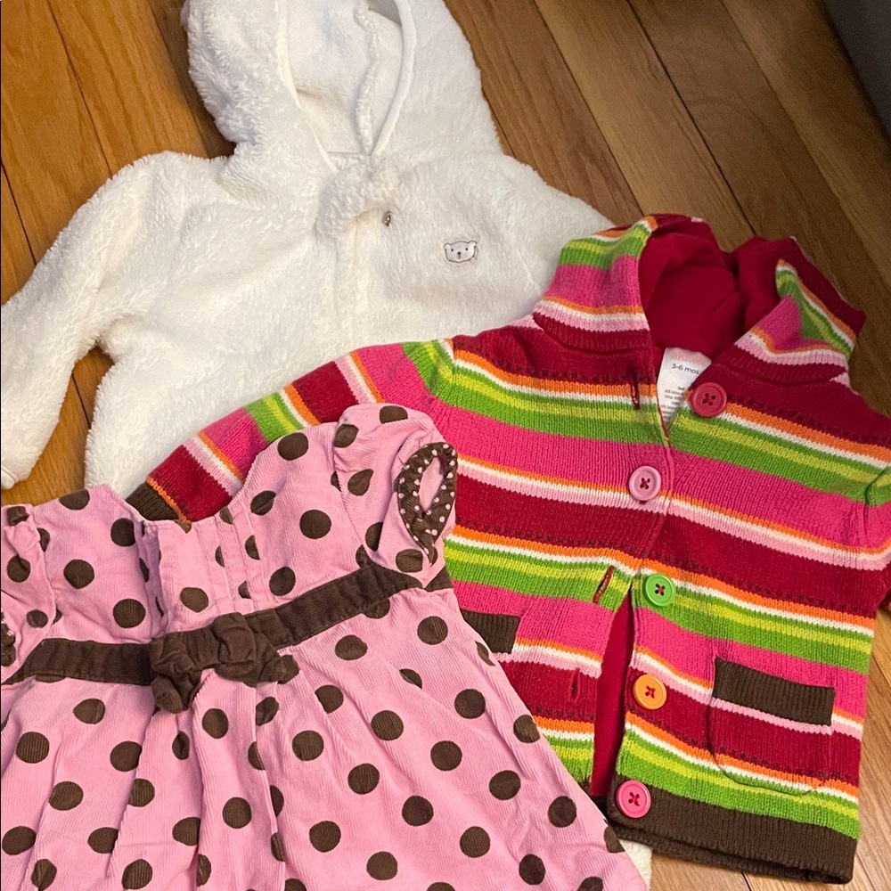 Four piece Baby girl bundle 3-6 months